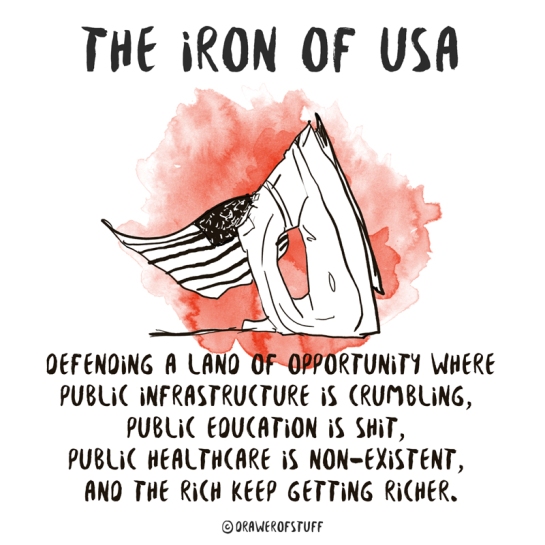 the iron of USA